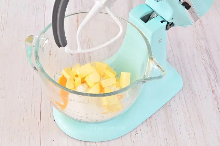 Zandtaartdeeg basisrecept 2a