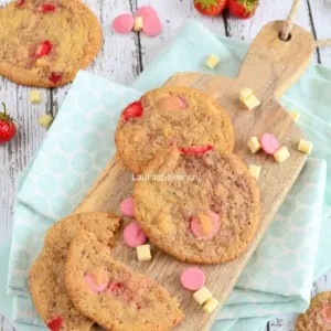 aardbeien chocolade koeken