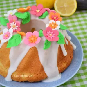 Tulband cake met citroen