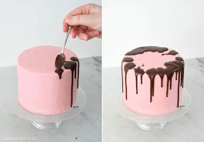 how to drip cake