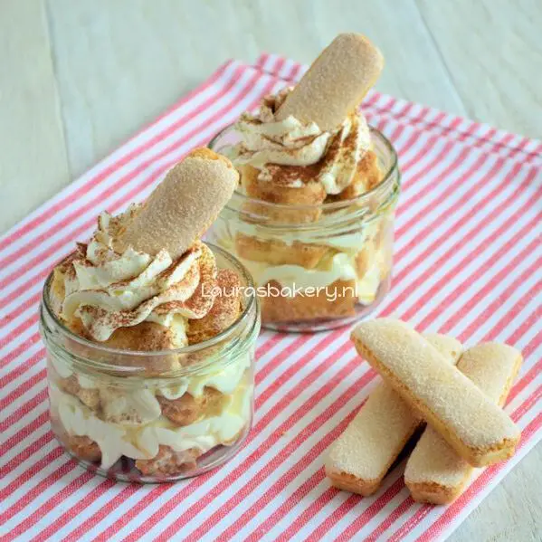 Snelle Tiramisu (zonder ei)