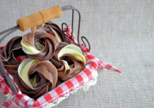 Driedubbele chocolade kerstkransjes