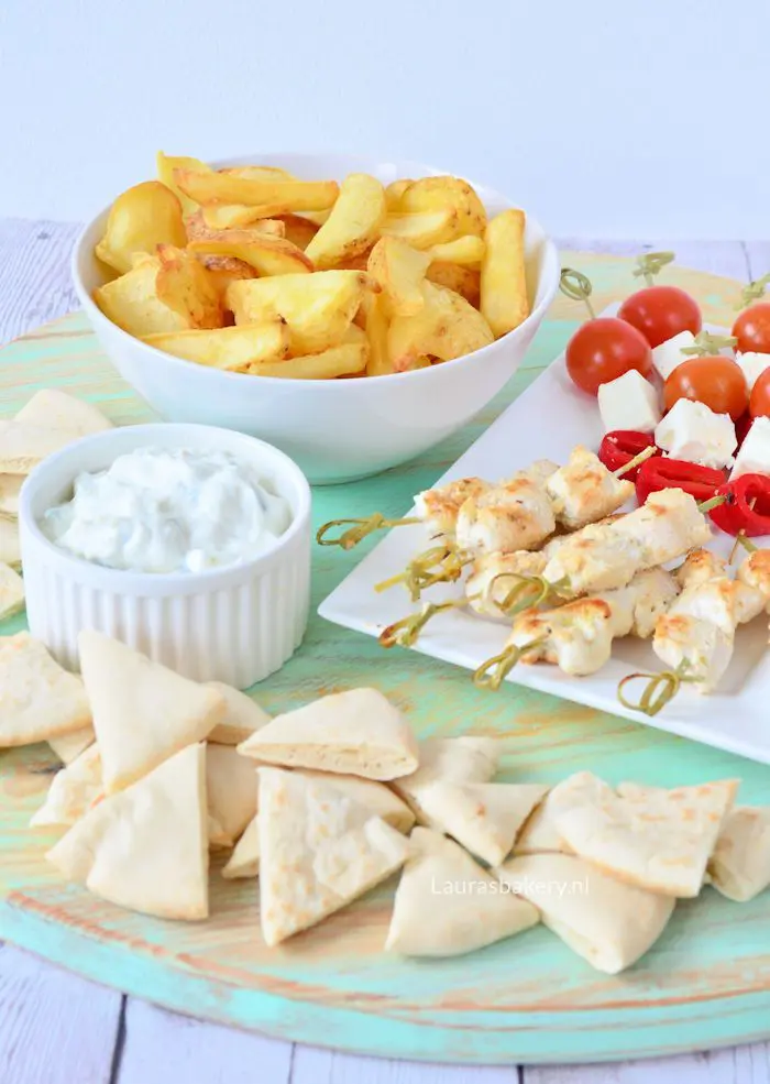 Griekse borrel met Potato Dipperz
