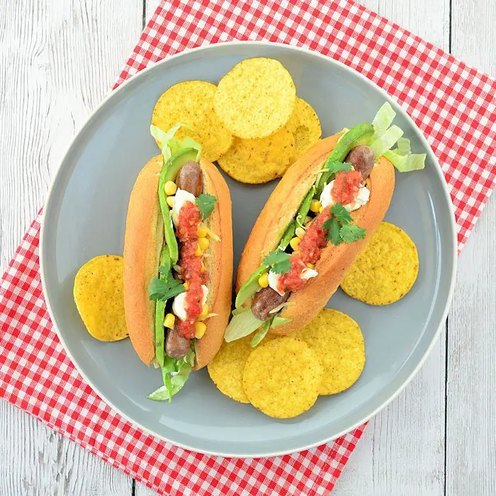 Mexicaanse hotdogs