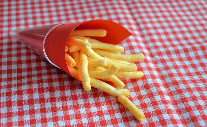 Mini zak met.... chips?