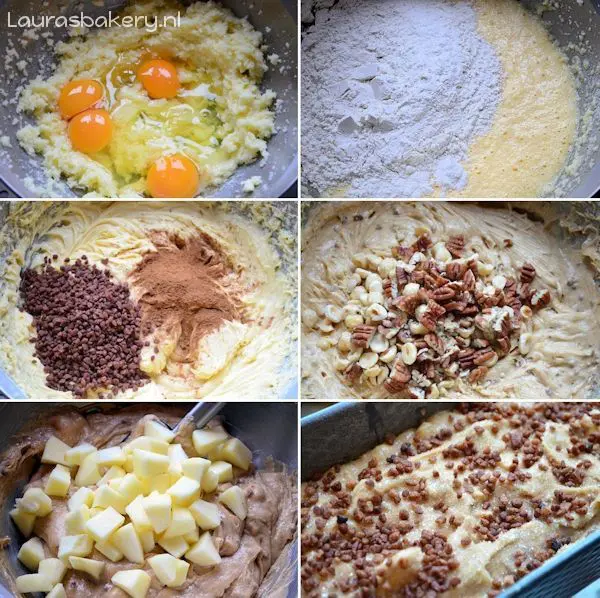 appel-kaneel cake noten 3a