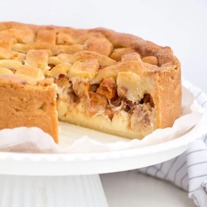 Appeltaart cheesecake