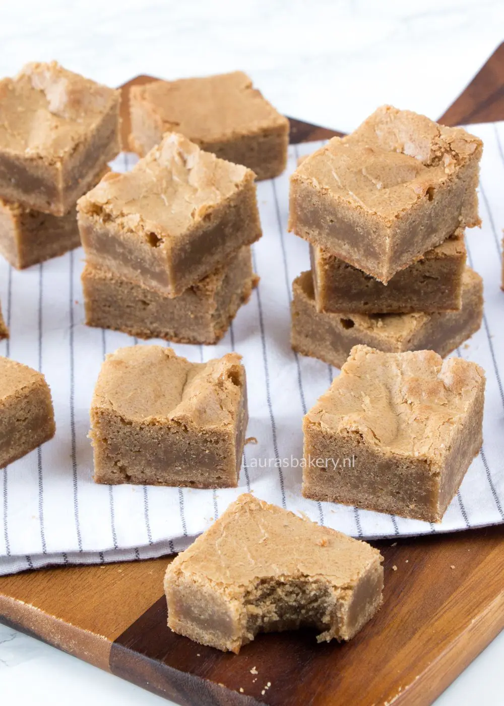 Blondies maken