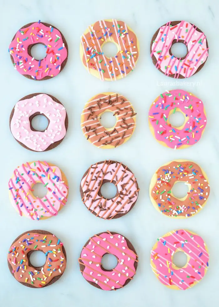 Donut koekjes
