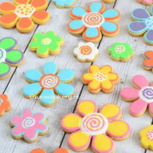 FANTASIE BLOEMEN KOEKJES