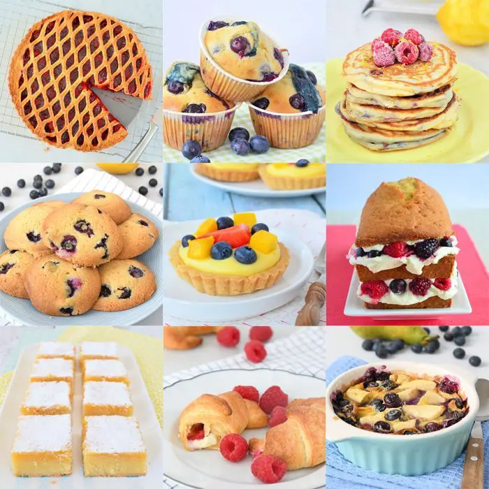 Gebak met fruit inspiratie