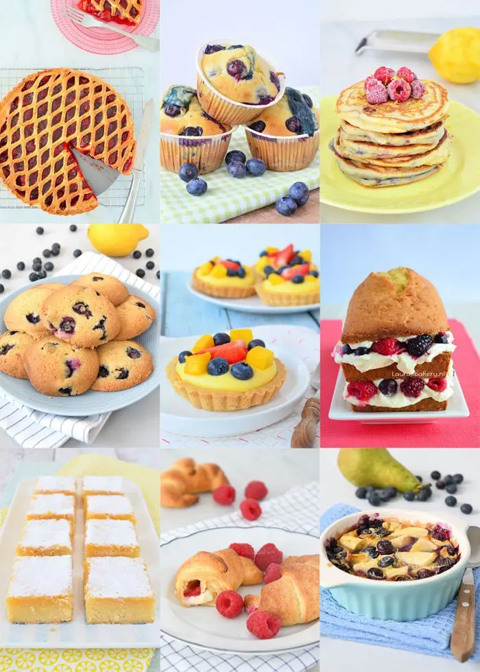 Gebak met fruit inspiratie
