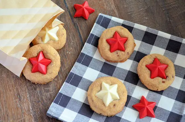 Kaneelkoekjes met witte chocolade