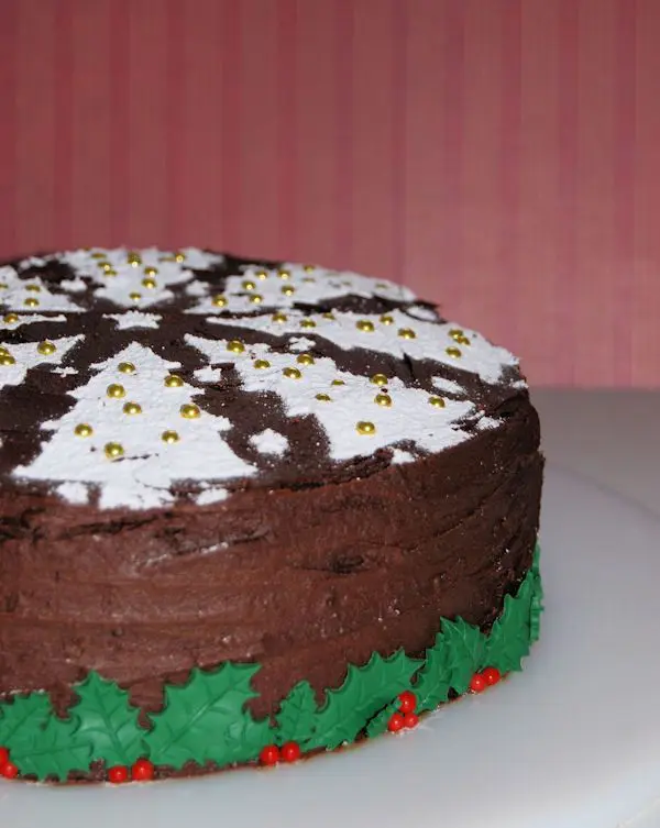 Chocolade fudgetaart