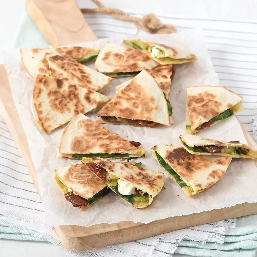 mini quesadilla's