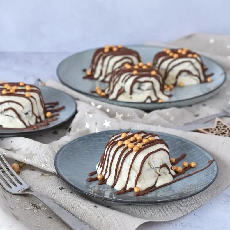 Mini viennetta ijstaartjes