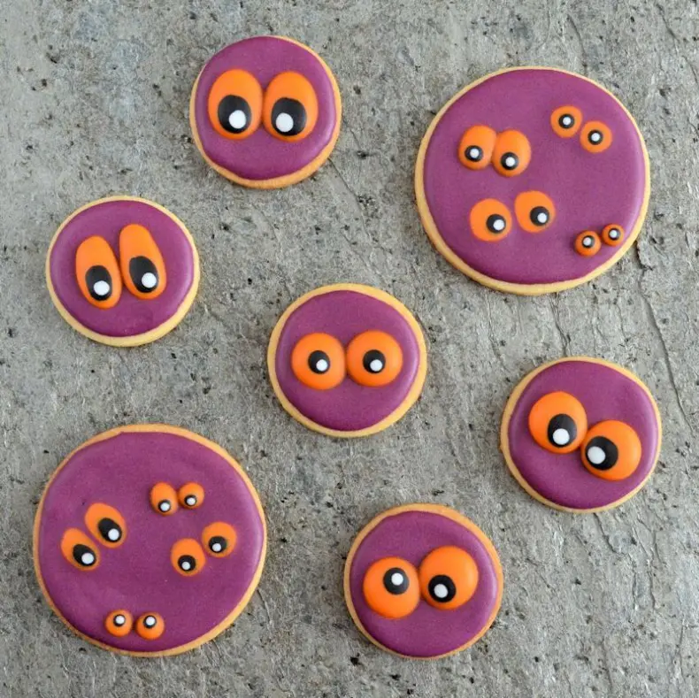 Monster ogen koekjes