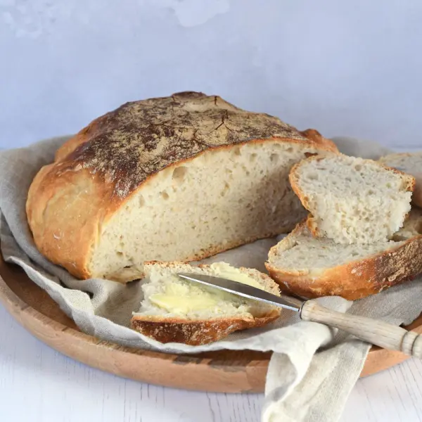 No knead bread (brood zonder kneden)