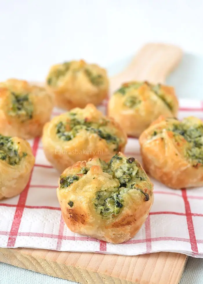 Spinazie-ricotta hapjes