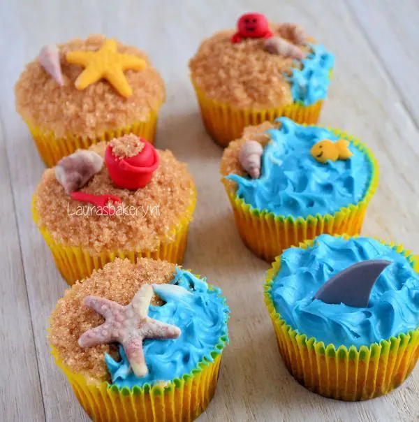 Strand cupcakes