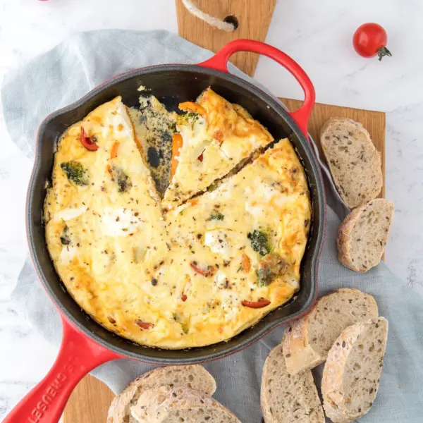 Groenten frittata