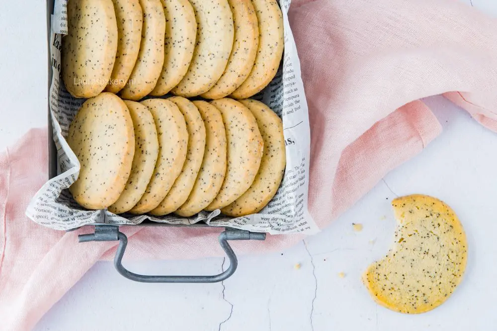 Citroen-maanzaad shortbread koekjes-2a