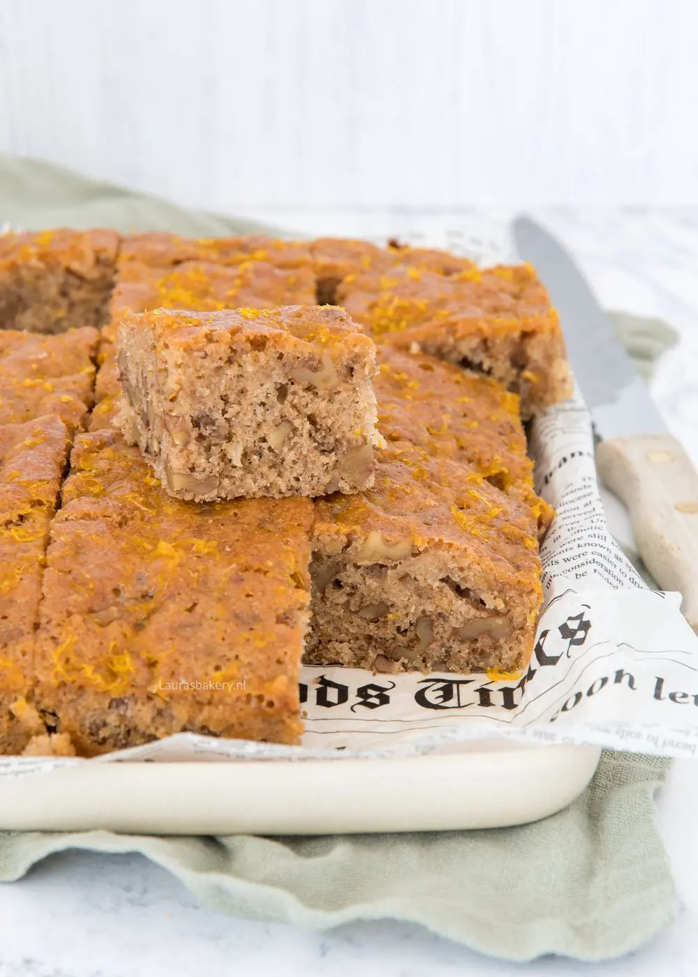 Karidópita – Griekse walnotencake