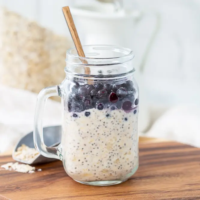 overnight oats met banaan recept