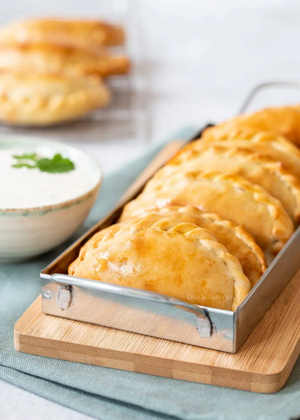 Pulled chicken empanadas