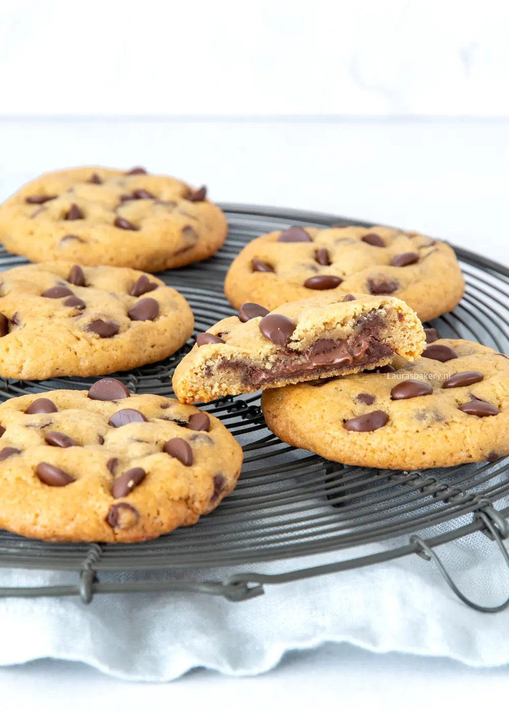 Nutella chocolate chip koeken
