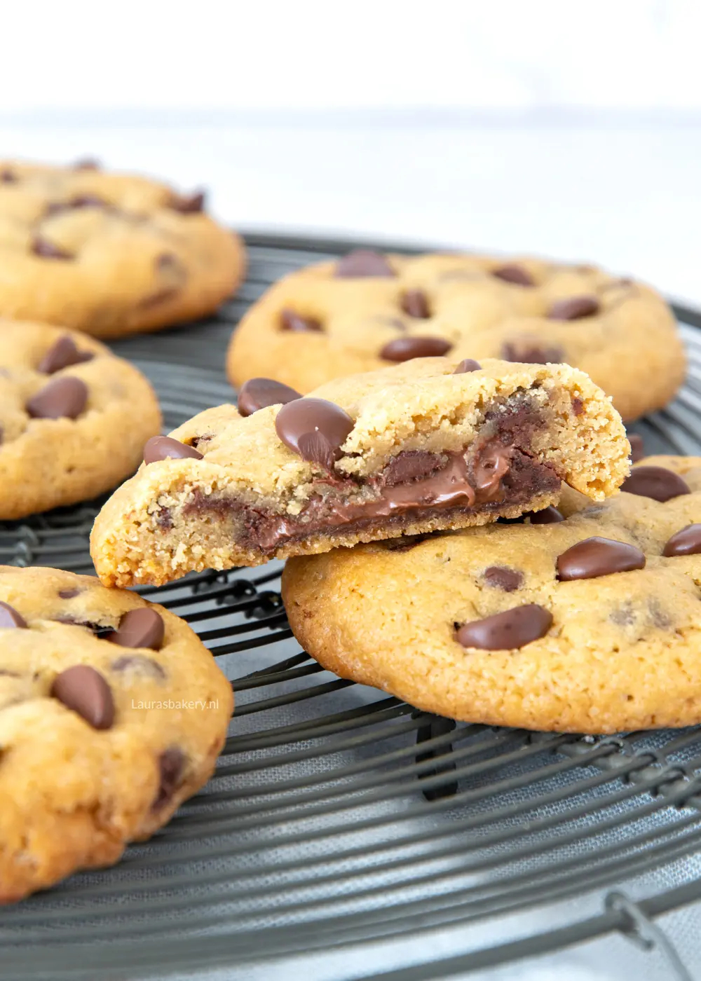 Nutella chocolate chip koeken-2a