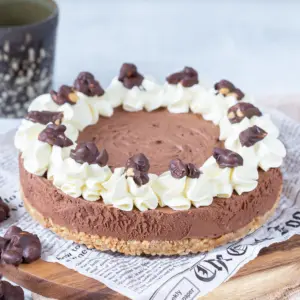 Pindarotsjes chocolade truffeltaart