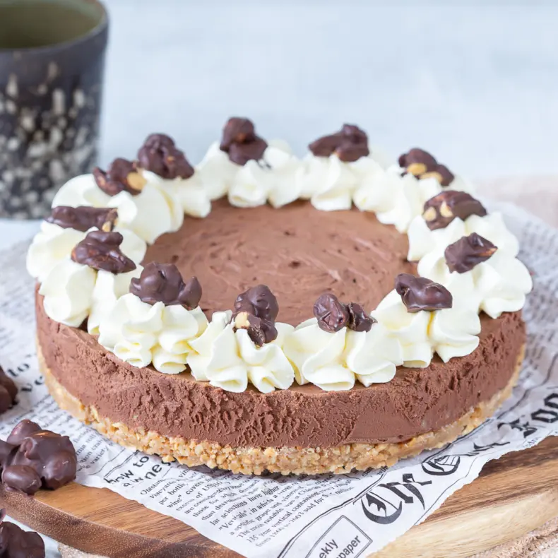 Pindarotsjes chocolade truffeltaart
