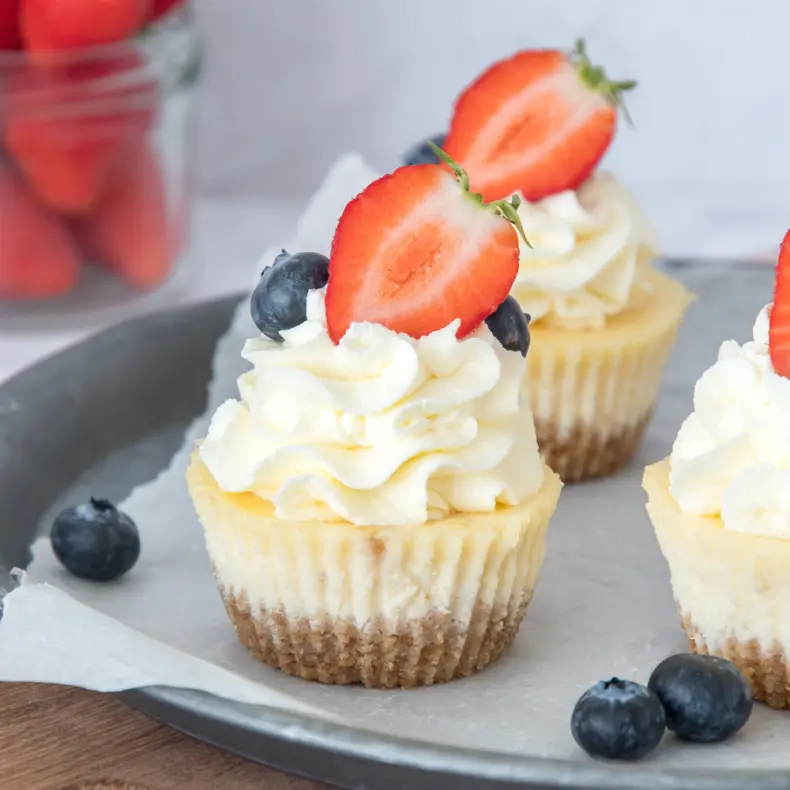 Mini cheesecakes basisrecept