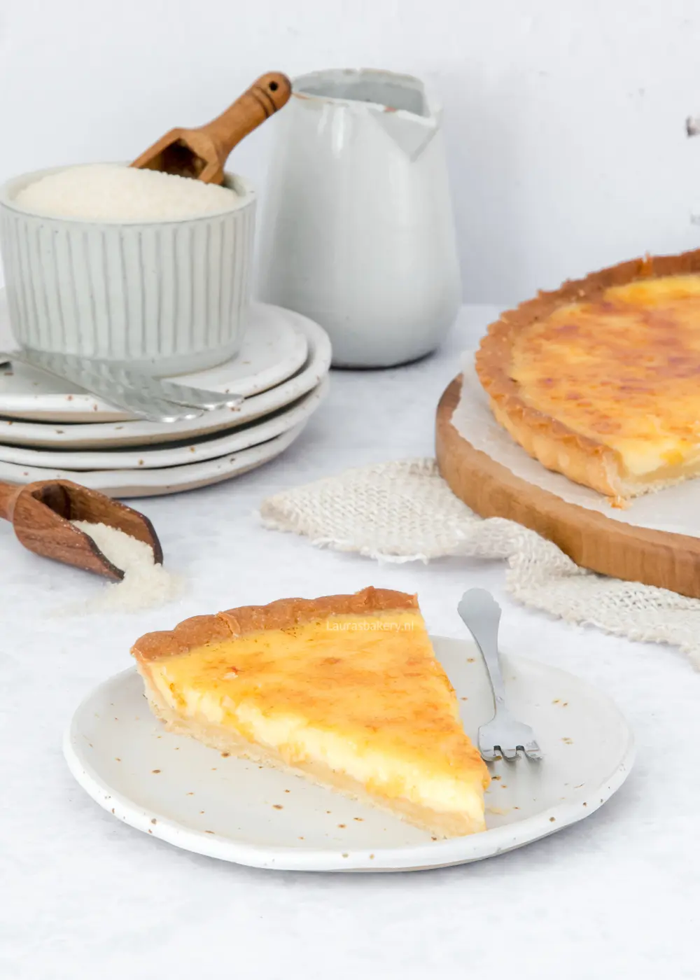 Crème brûlée taart