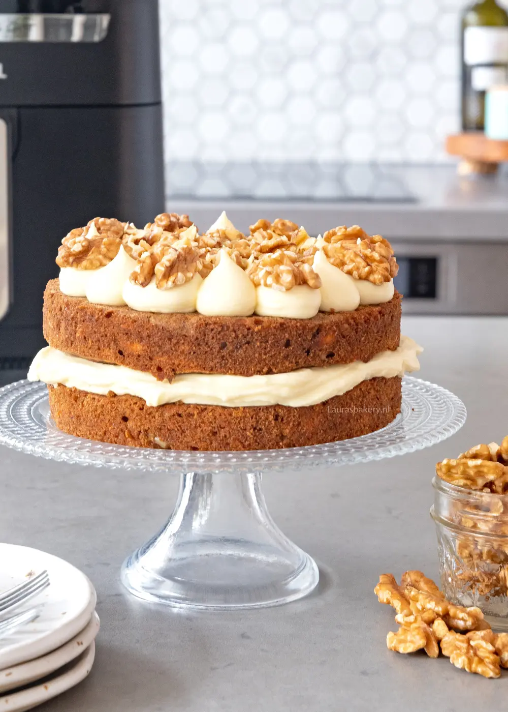 airfryer recept carrot cake