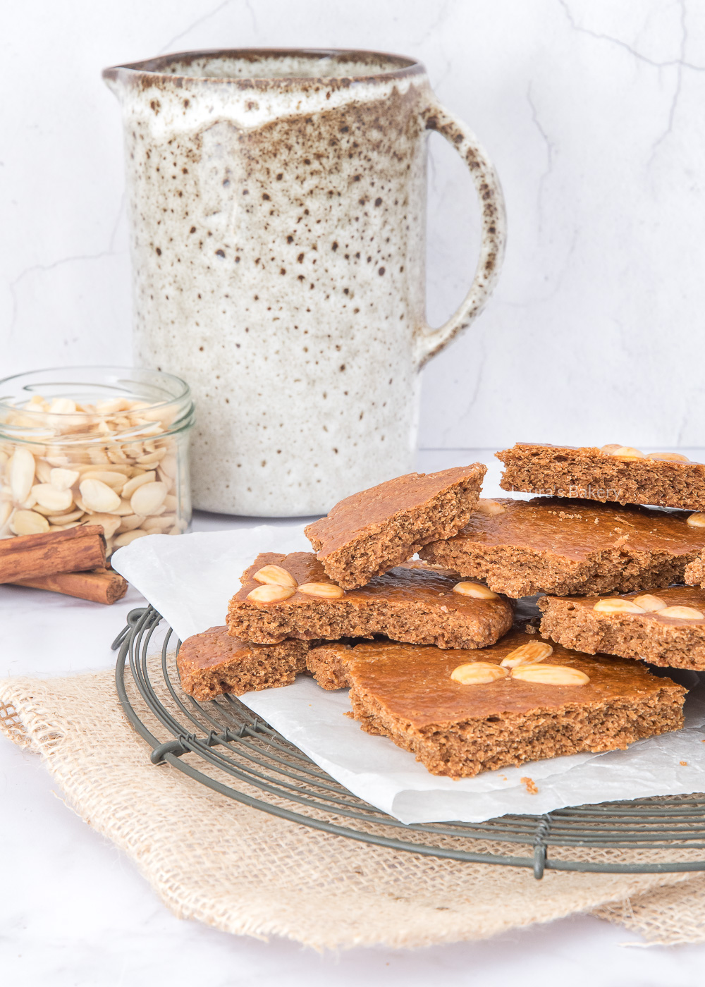 Speculaasbrokken maken