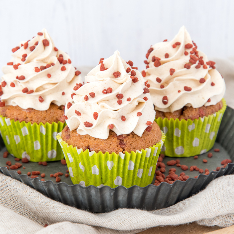 Appel-kaneel cupcakes