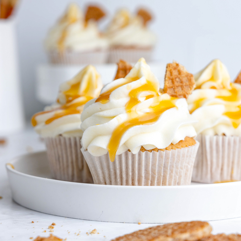 Stroopwafel cupcakes