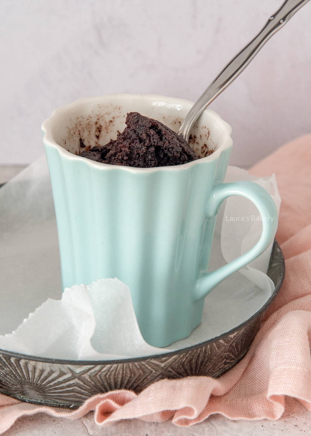Chocolate mug cake