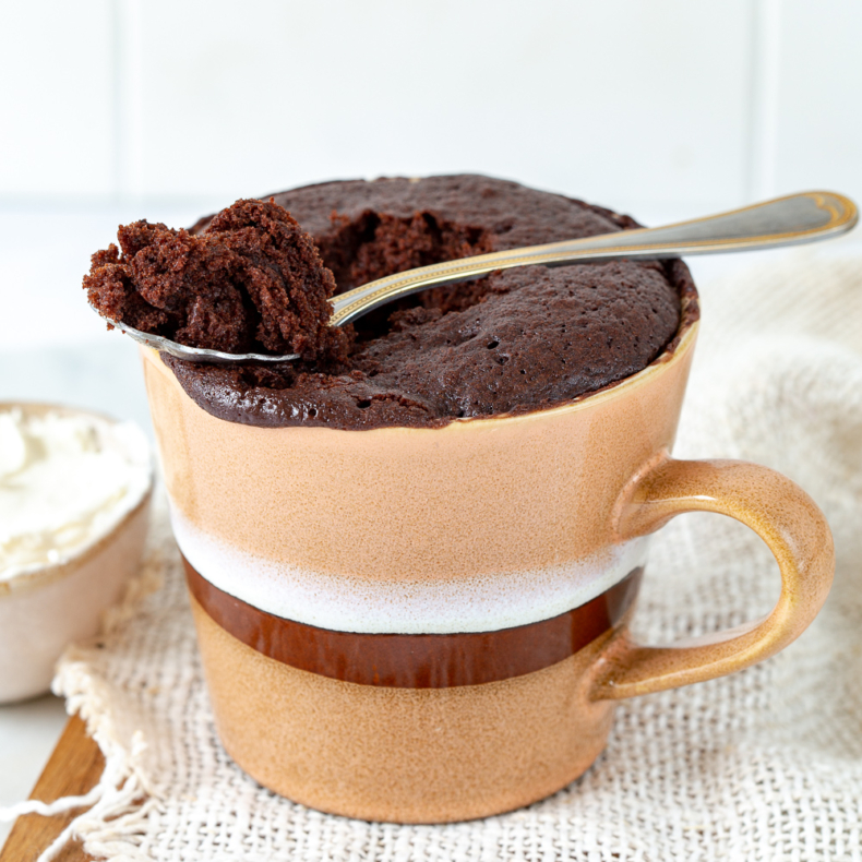 Chocolade mug cake