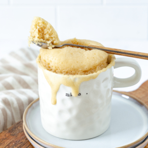 Vanille mug cake recept