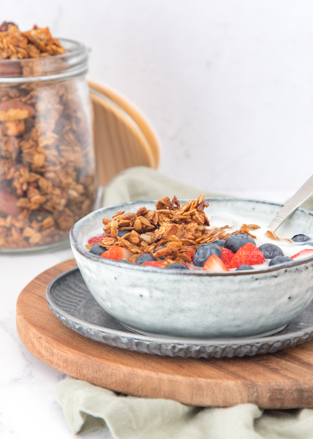 Basisrecept granola met yoghurt