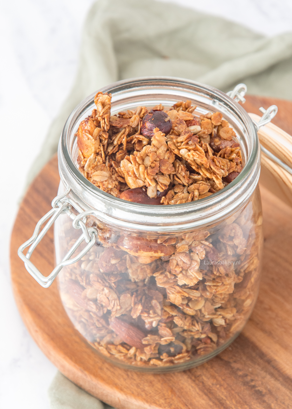 Recept granola maken