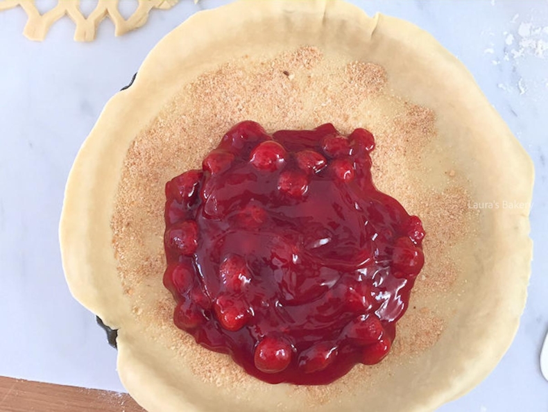 Vul de vlaai
