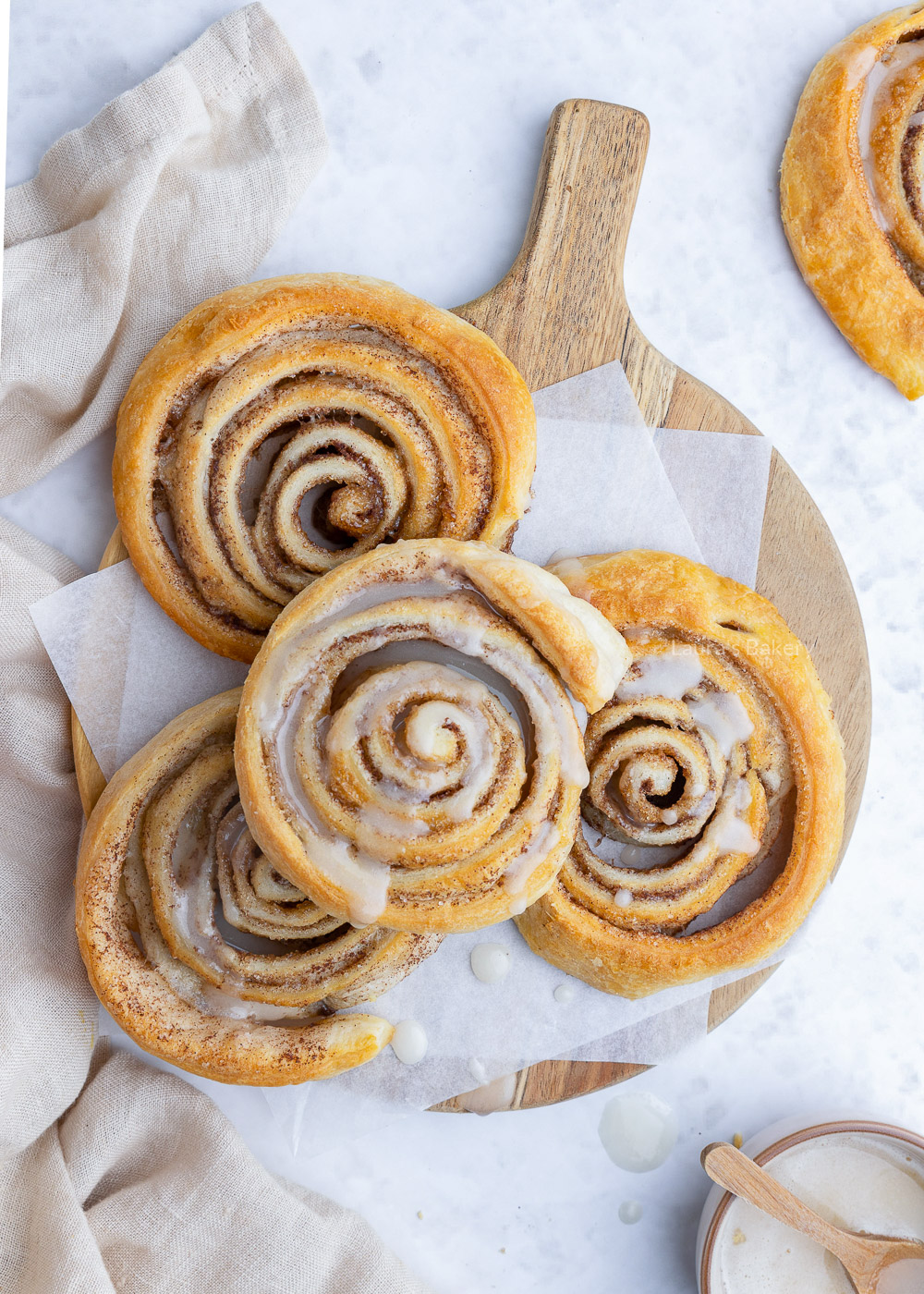 Snelle cinnamon rolls