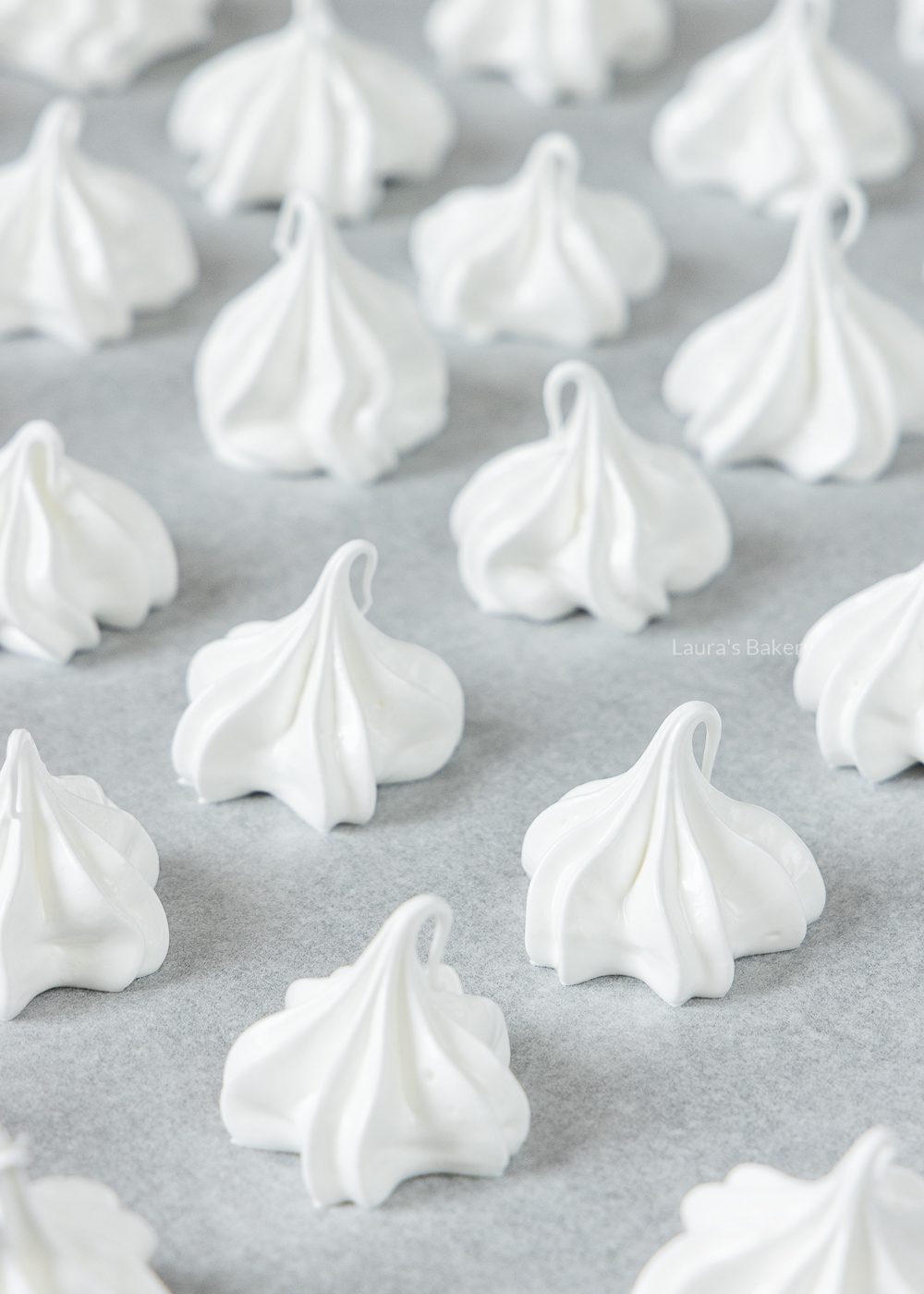 Verschillende soorten meringue