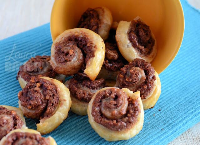 recept CHOCOLADE-HAZELNOOT SPIRALEN 