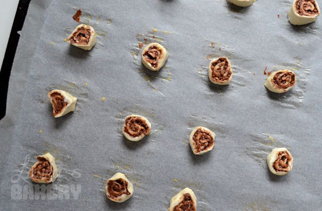 CHOCOLADE-HAZELNOOT SPIRALEN bakken