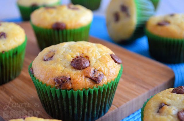 recept CHOCOLATE CHIP MUFFINS
